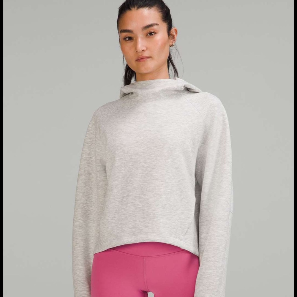 Grey Airwrap Modal Pullover Hoodie
